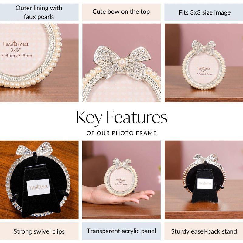 Pearl Photo Frame Small 3x3