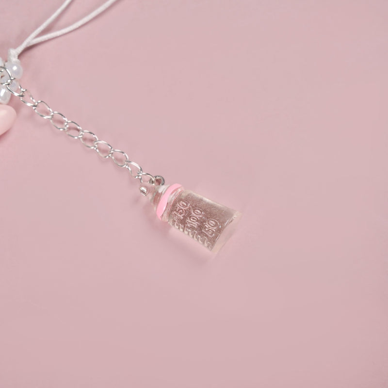 Pearl Stars And Hearts Phone Charm