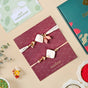 Pearl Tide Rakhi And Bracelet Gift Set