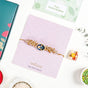 Pearls And Kundan Rakhi Gift Box