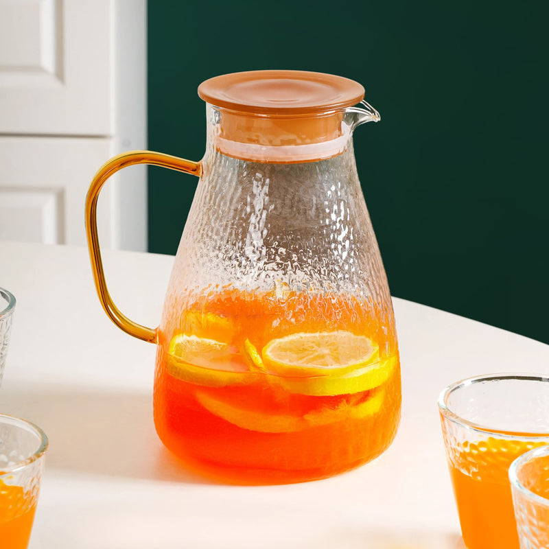 Pebble Design Jug And Glass Set Of 7
