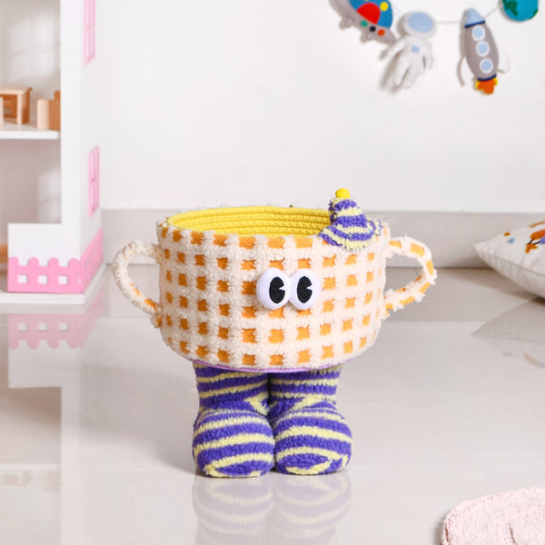 Peek-a-Boo Plush Storage Buddy