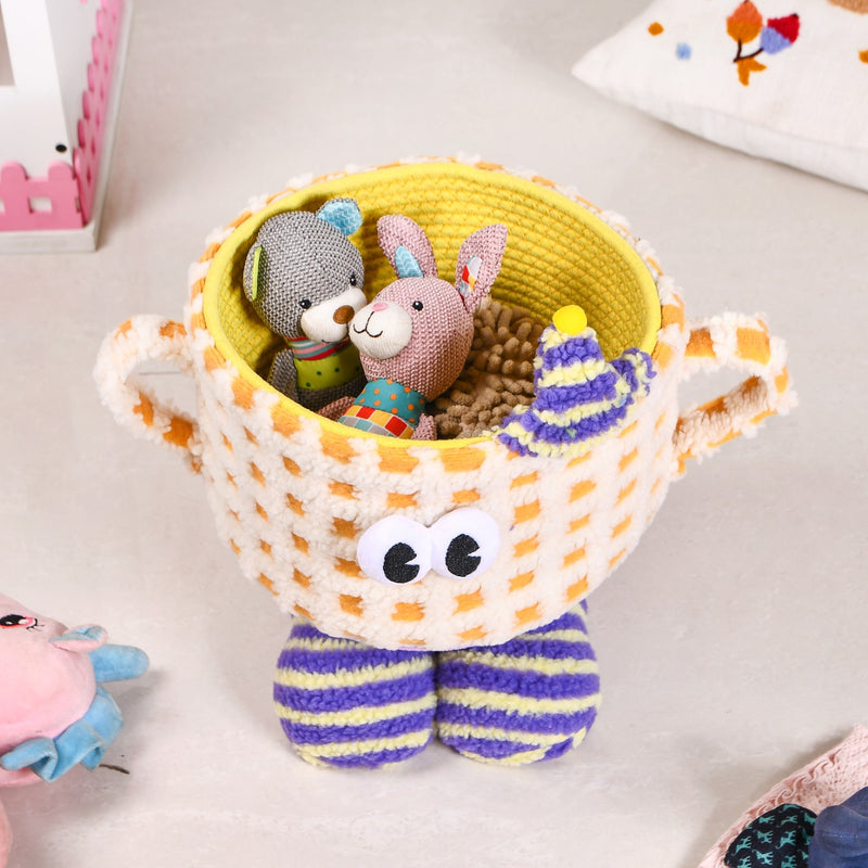 Peek-a-Boo Plush Storage Buddy