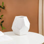 Ceramic Marble Facets Vase- 3D Pentagon Vase, Ceramic Decorative Vase, Geometric Vase Decor, Modern Ceramic Vase, Unique Pentagon Vase