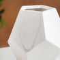 Ceramic Marble Facets Vase- 3D Pentagon Vase, Ceramic Decorative Vase, Geometric Vase Decor, Modern Ceramic Vase, Unique Pentagon Vase