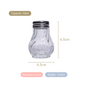 Refillable Salt And Pepper Shakers Set Of 6