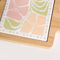 Perfectly Pastel Bamboo And Ceramic Platter 32x12cm