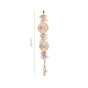 Petal Cascade Jute Wall Hanging Lavender Set Of 2
