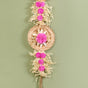 Petal Cascade Jute Wall Hanging Pink Set Of 2