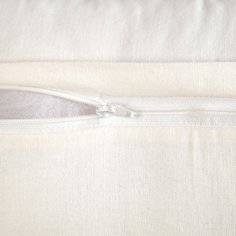 Petal Crest Pure Cotton Cushion Cover 50x36cm