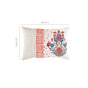 Petal Crest Pure Cotton Cushion Cover 50x36cm