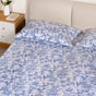 Petal Story Pure Cotton King Size Bedsheet Set 275x275cm