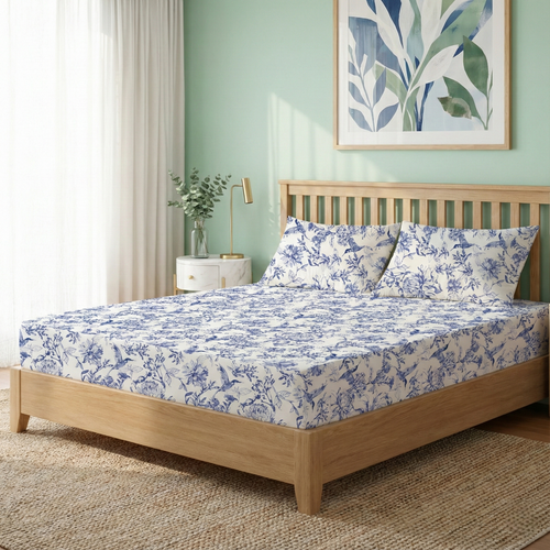 Petal Story Queen Size Bedding Set 254x229cm