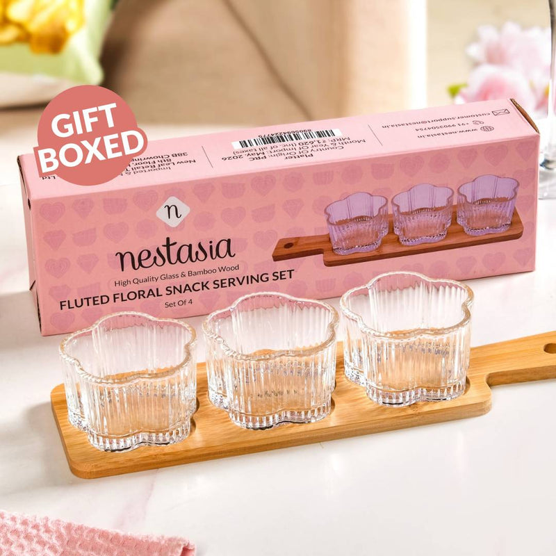 Petalia Platter Set Of 4