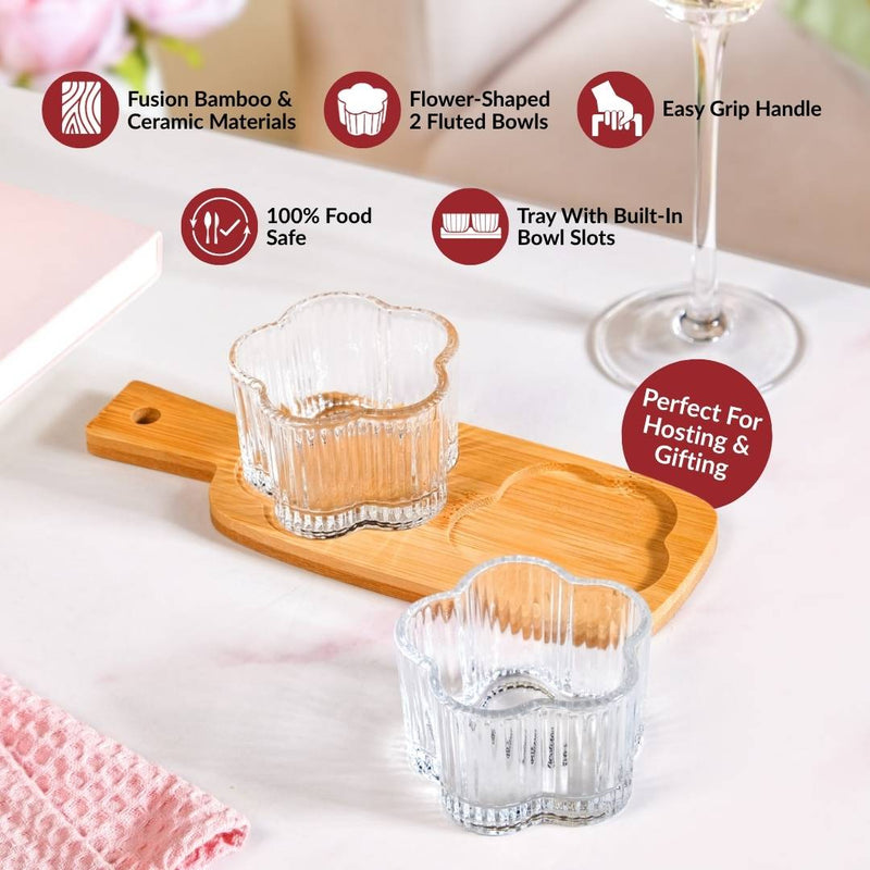 Petalia Platter Set Of 3