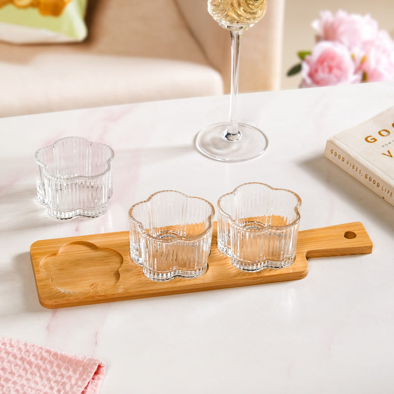 Petalia Platter Set Of 4