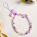 Lavender Blush Phone Charm Strap