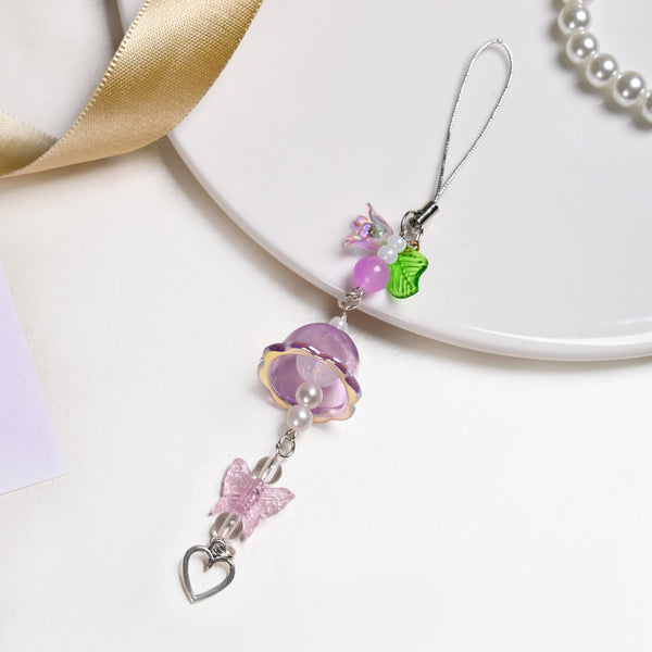 Enchanted Lavender Fantasy Phone Charm