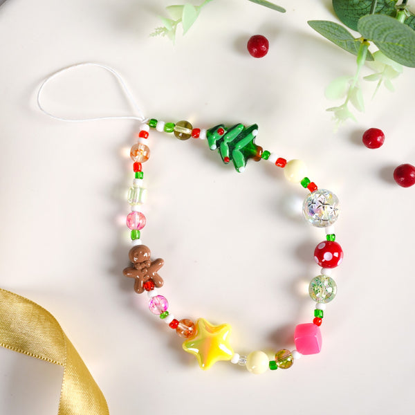 Merry Christmas Phone Charm Strap