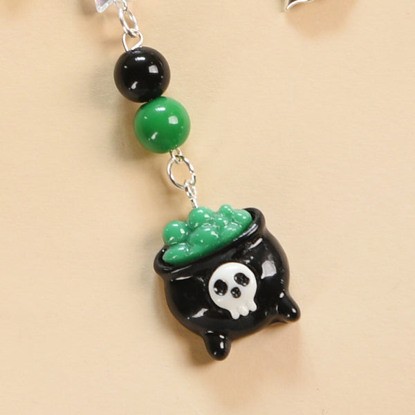 Ghost Cauldron Phone Charm