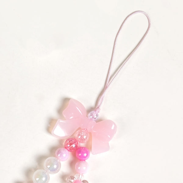 Blush And Bloom Phone Charm Strap