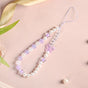 Butterfly Bliss And Pearl Hues Phone Charm Strap