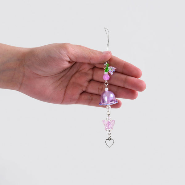 Enchanted Lavender Fantasy Phone Charm