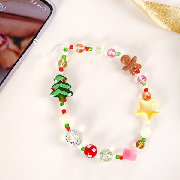 Merry Christmas Phone Charm Strap