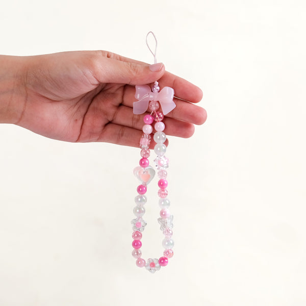 Blush And Bloom Phone Charm Strap