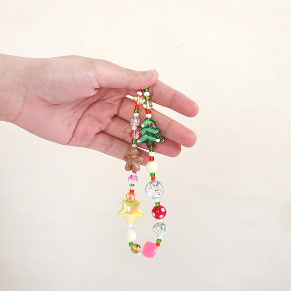 Merry Christmas Phone Charm Strap