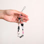 Punk Rock Phone Lanyard With Lock And Key Charms