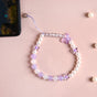 Butterfly Bliss And Pearl Hues Phone Charm Strap