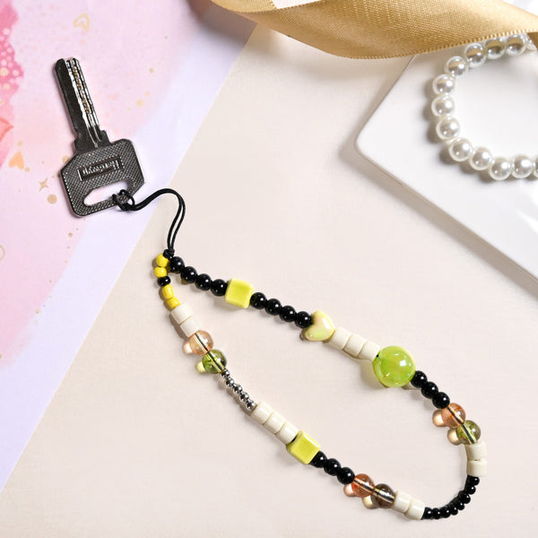 Lime Beam Phone Charm