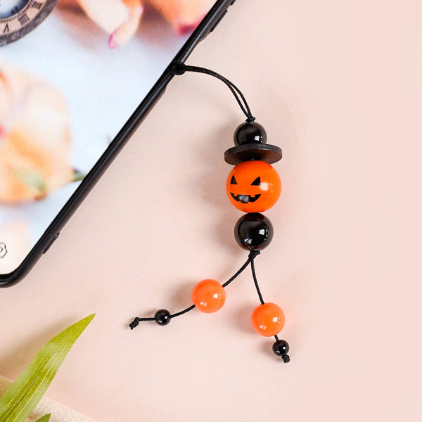 Jack O Lantern Phone Charm