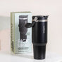 PickSip 40 Insulated Tumbler With Top Handle Black Noir 1200ml