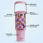 Minions Hide And Seek PickSip 40 Bottle 1200ml Pink 
