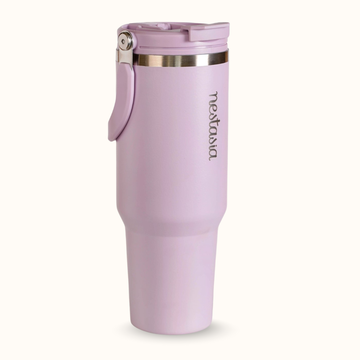 PickSip 40 Insulated Tumbler With Top Handle Lilac Haze 1200ml