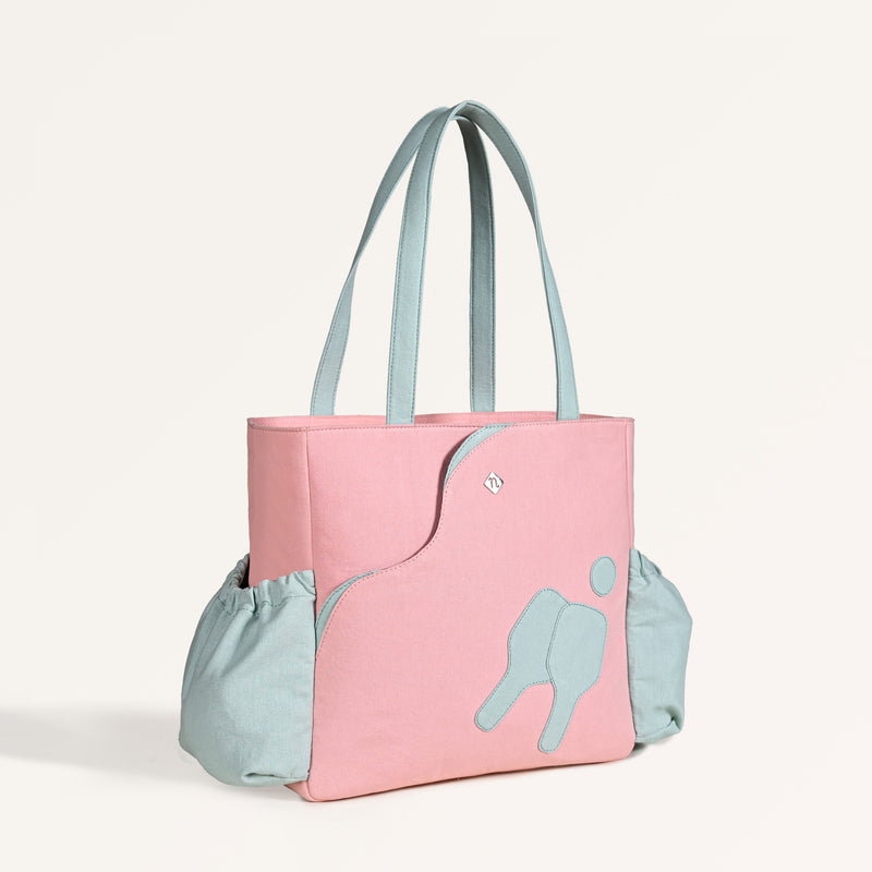 Pickleball Canvas Tote Handbag