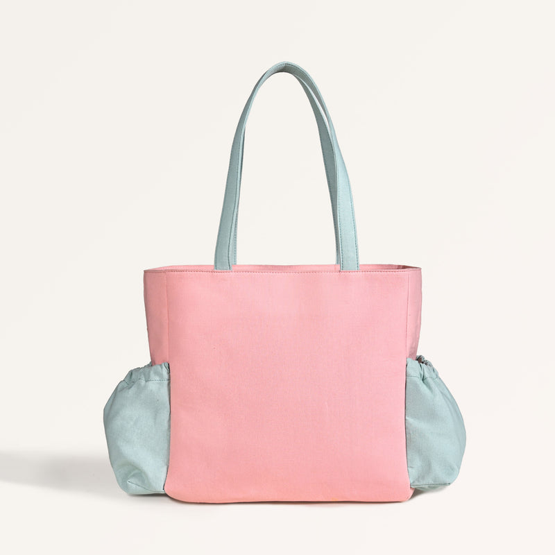 Pickleball Canvas Tote Handbag