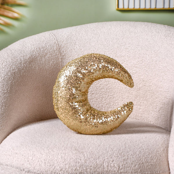 Moon And Star Sequin Throw Pillow Set Of 2