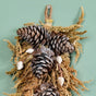 Pinecone Organic Handmade Wall Hanging Set Of 2
