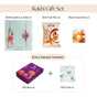 Pink Blush Rakhi Lumba Set