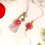 Pink Blush Rakhi Lumba Set