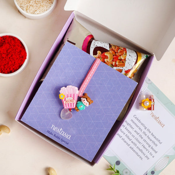 Pink Doll Rakhi For Kids