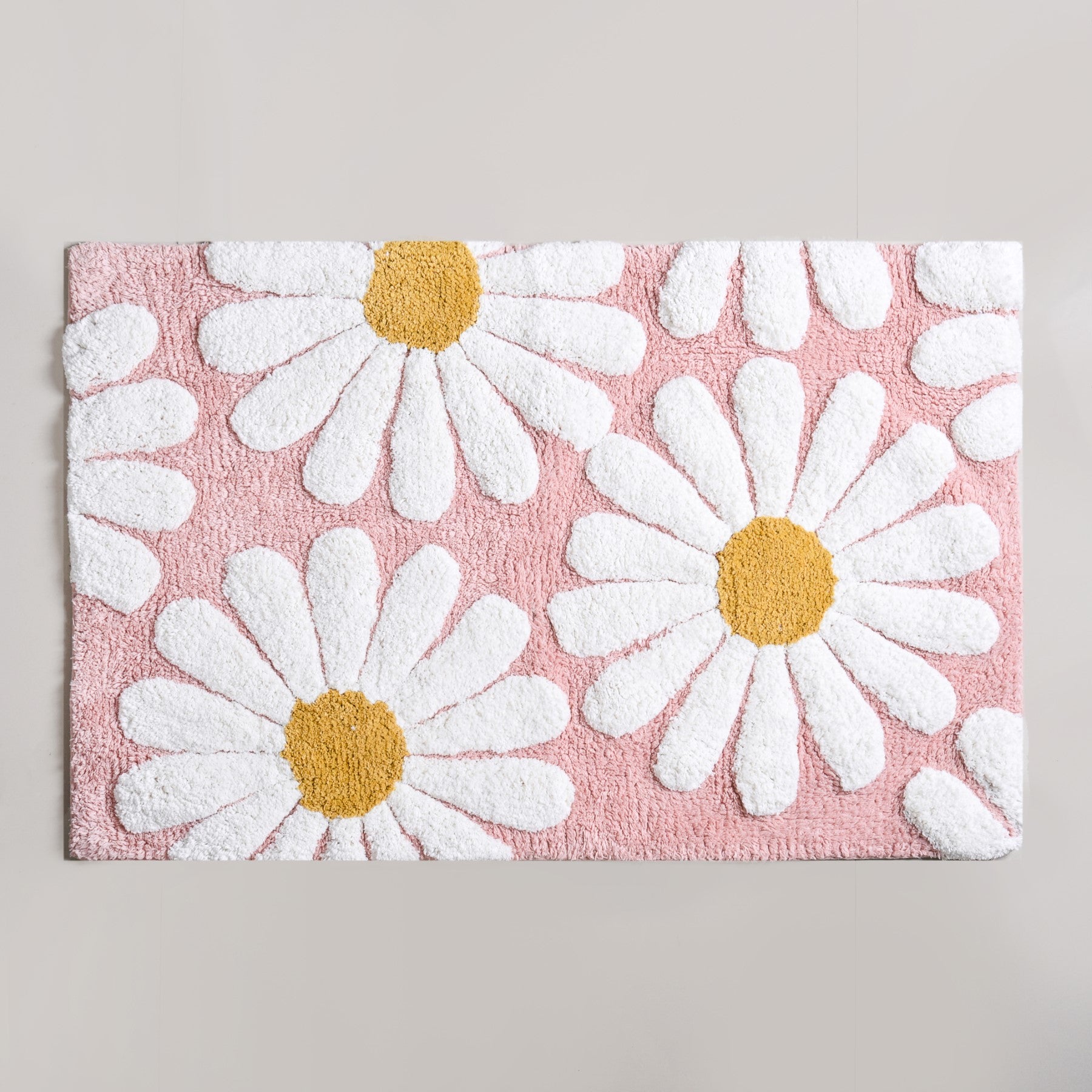 Pink Roseate Anti Slip Floor Mat 85x53 Inch Online - Premium Floor