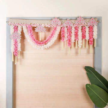 Traditional Lotus Toran Multicolour