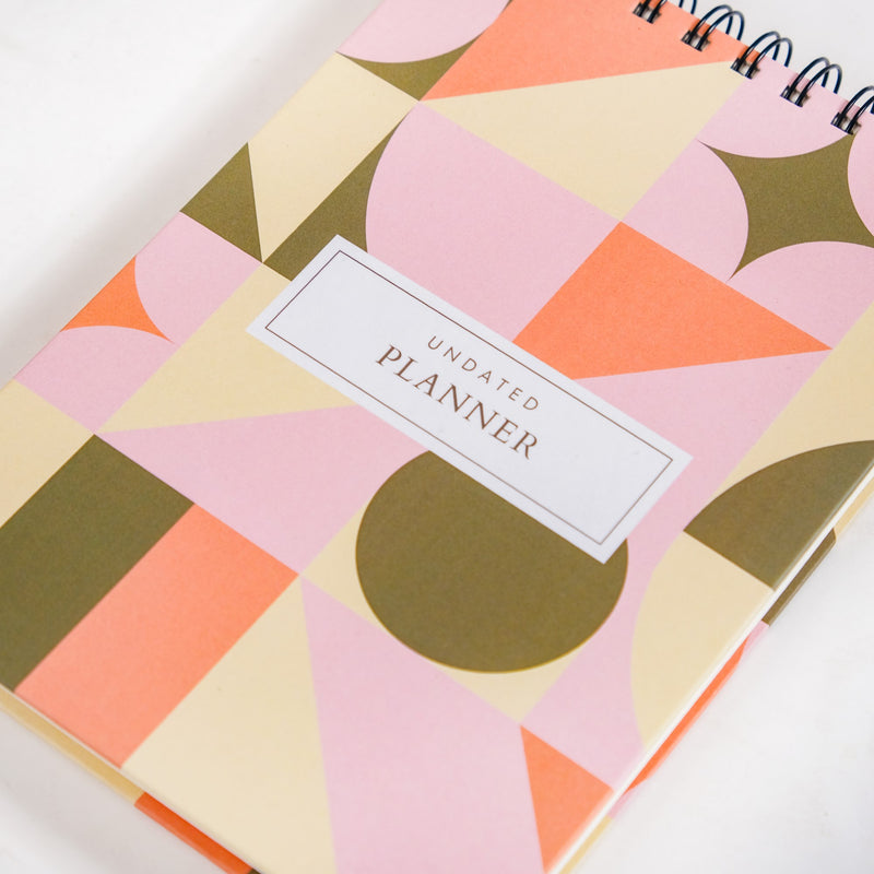 Chasing Dreams Undated Planner Set Of 2