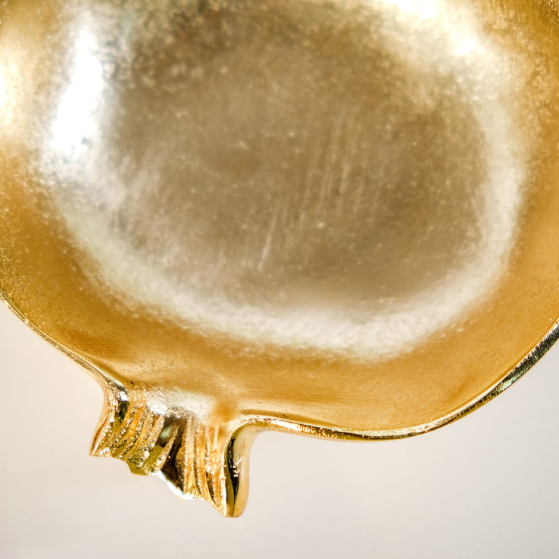 Pomegranate Golden Trinket Bowl Set Of 2