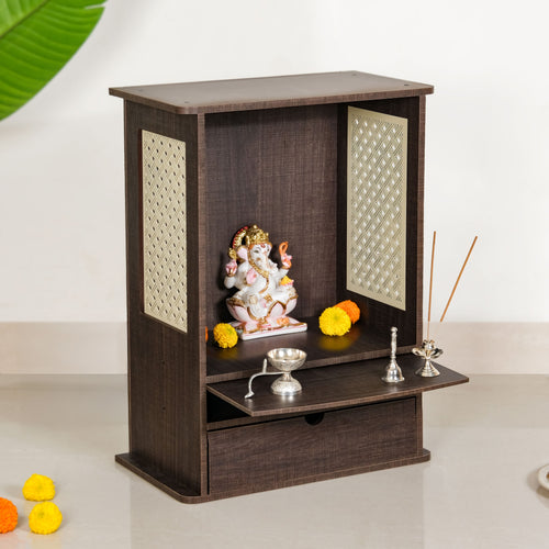 Pooja Mandir For Home And Office Large 45x25x65cm