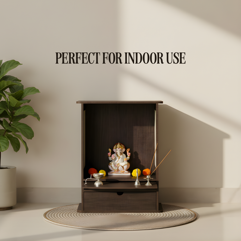 Pooja Mandir For Home And Office Large 45x25x65cm